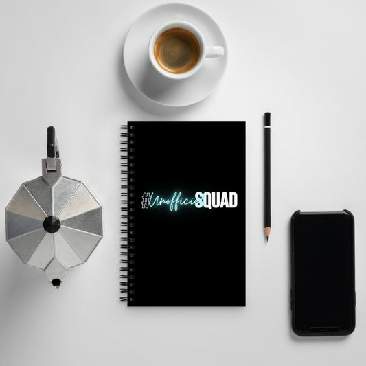 #Unofficial Squad - Spiral notebook