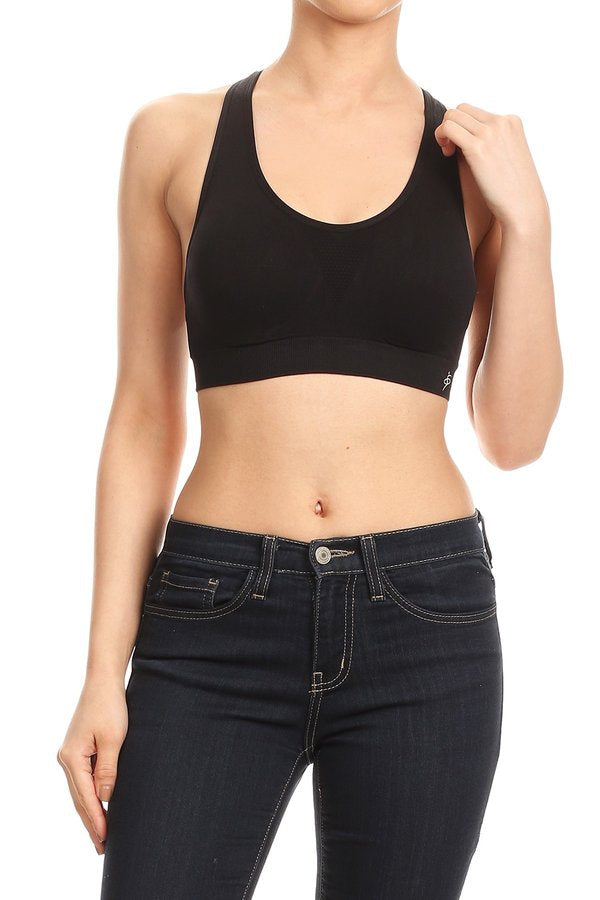 Not Just Your Basic Black Sports Bra