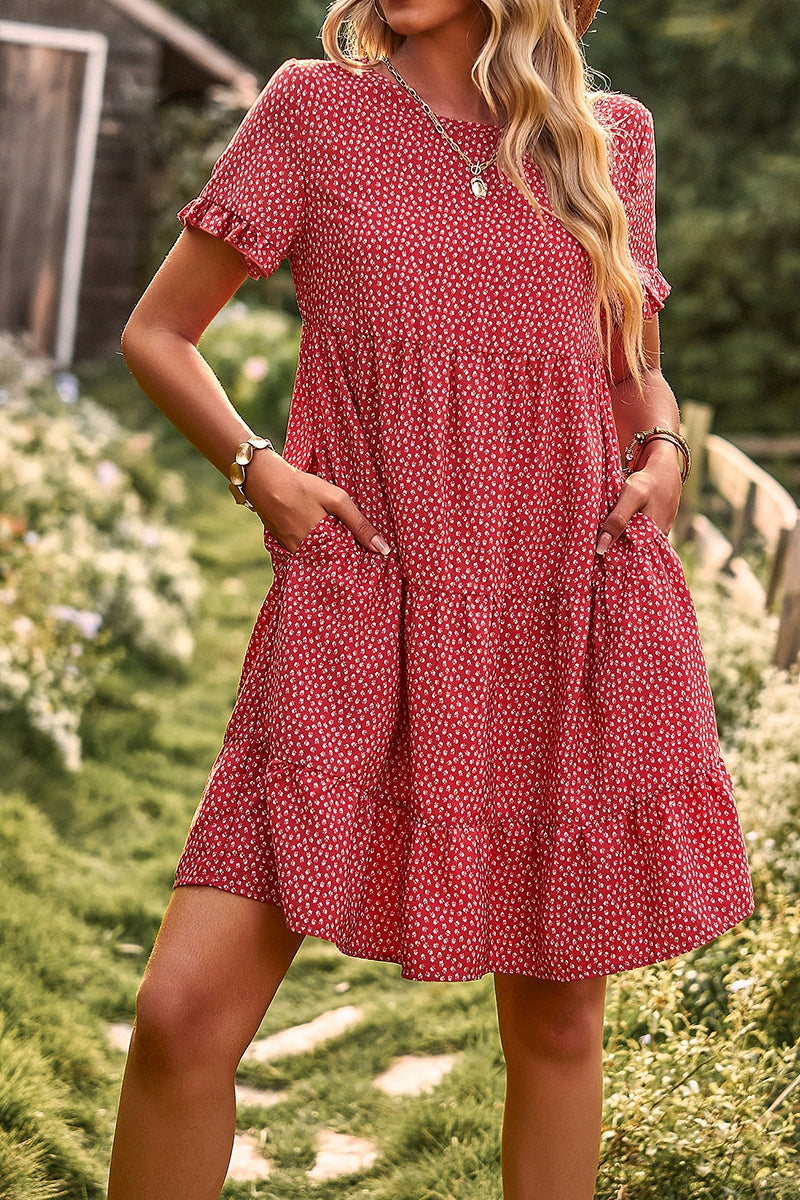 Jasmine-The Ruffled Babydoll Dress (PREORDER)