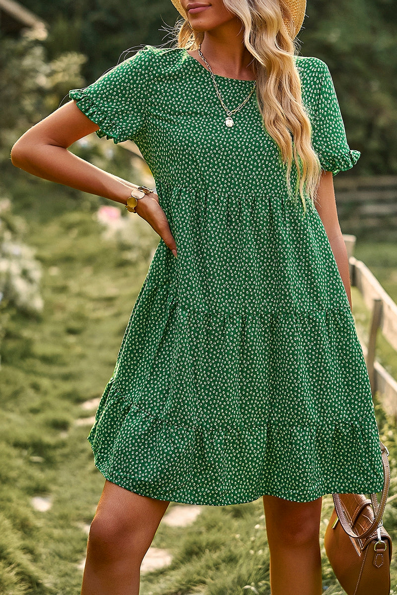 Jasmine-The Ruffled Babydoll Dress (PREORDER)