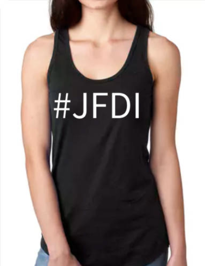 #JFDI - Racerback Tank