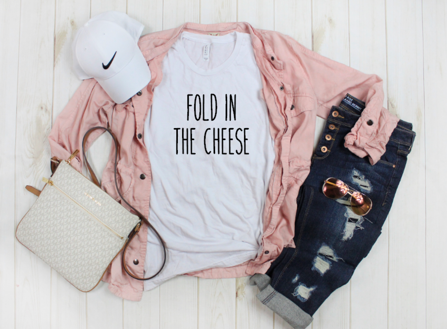 Fold In The Cheese - Unisex Tee