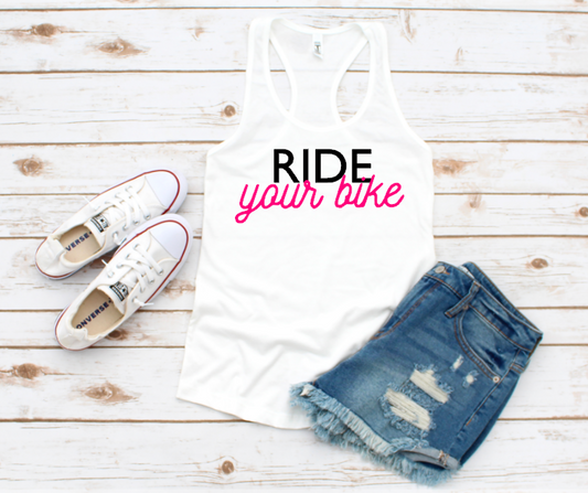 Ride Your Bike - Racerback Tank