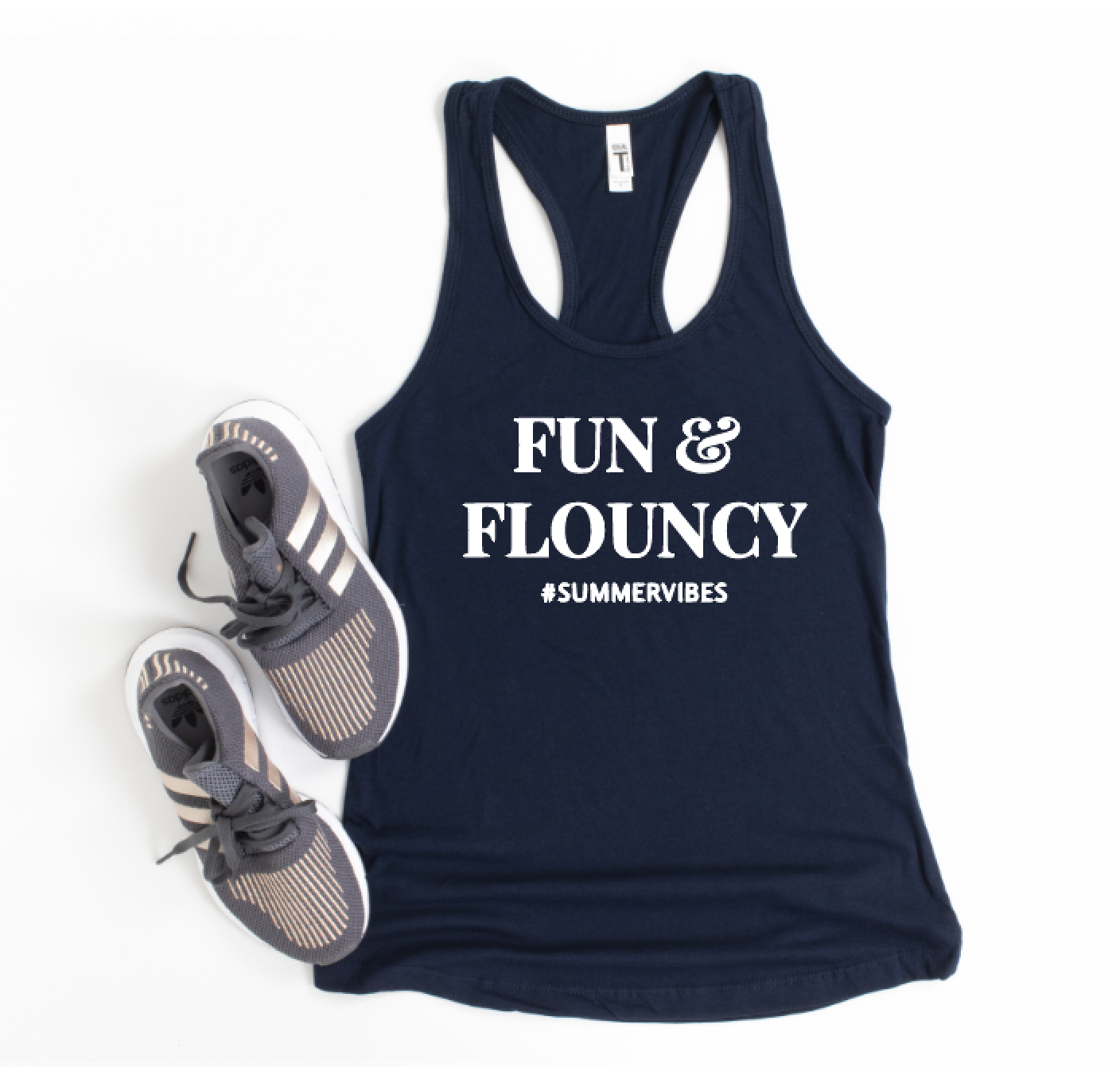 Fun & Flouncy - Racerback Tank