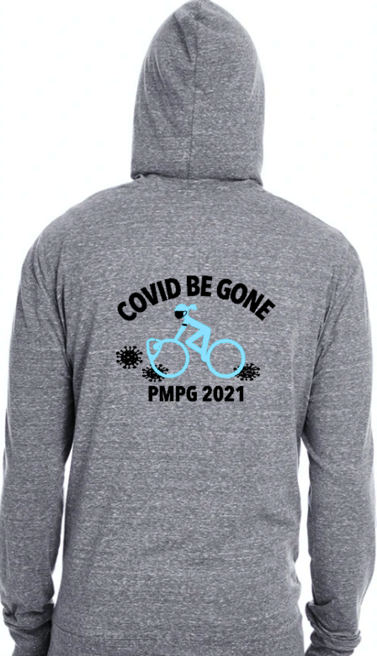 PMPG Covid - Zipped Hoodie with Leaderboard