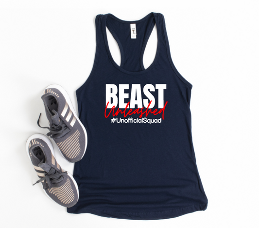 Beast Unleashed Unofficial - Racerback Tank