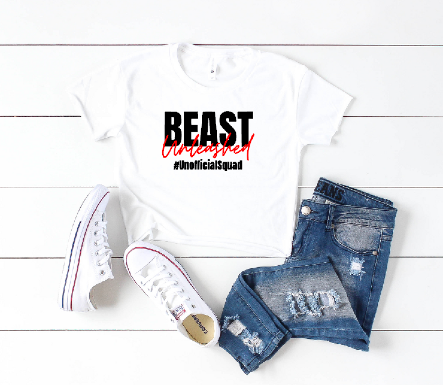 Beast Unleashed Unofficial Squad-Cropped Tee