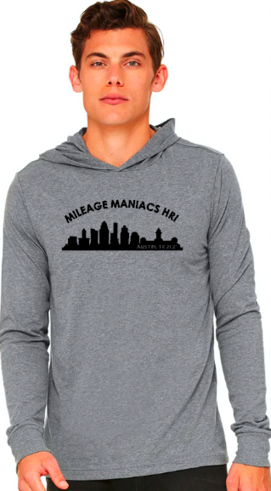 Mileage Maniacs Austin HRI 2021 (skyline)- Hoodie
