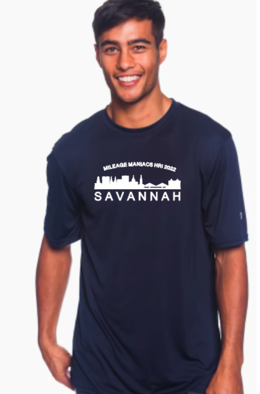 Mileage Maniacs Savannah HRI (skyline)-Champion Dri-Fit