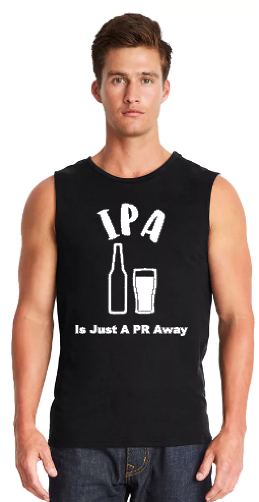 IPA Is Just A PR Away - Men's Muscle Tank
