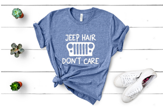 Jeep Hair Don't Care - Unisex Tee