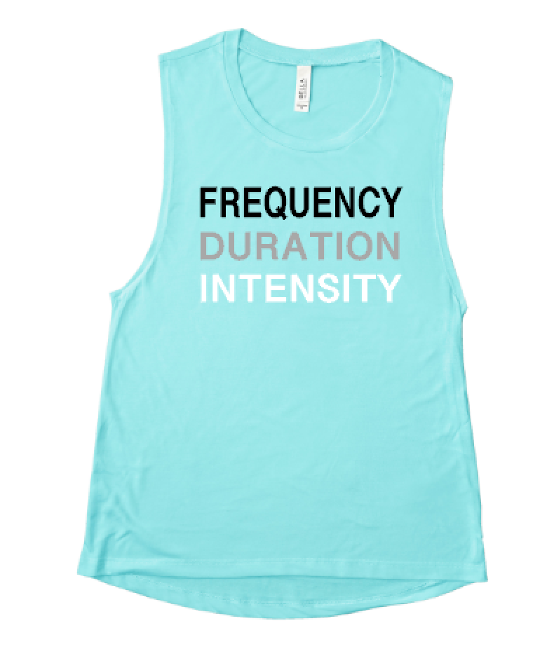 Frequency Duration Intensity - Muscle Tank