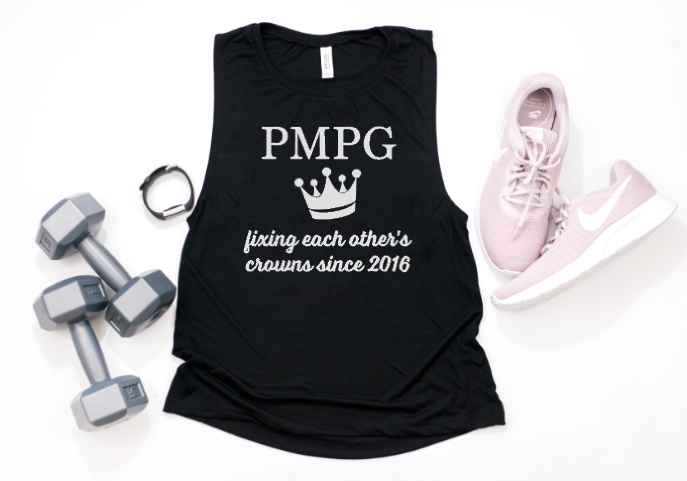 PMPG Fixing Each Other's Crowns Since 2016 - Muscle Tank