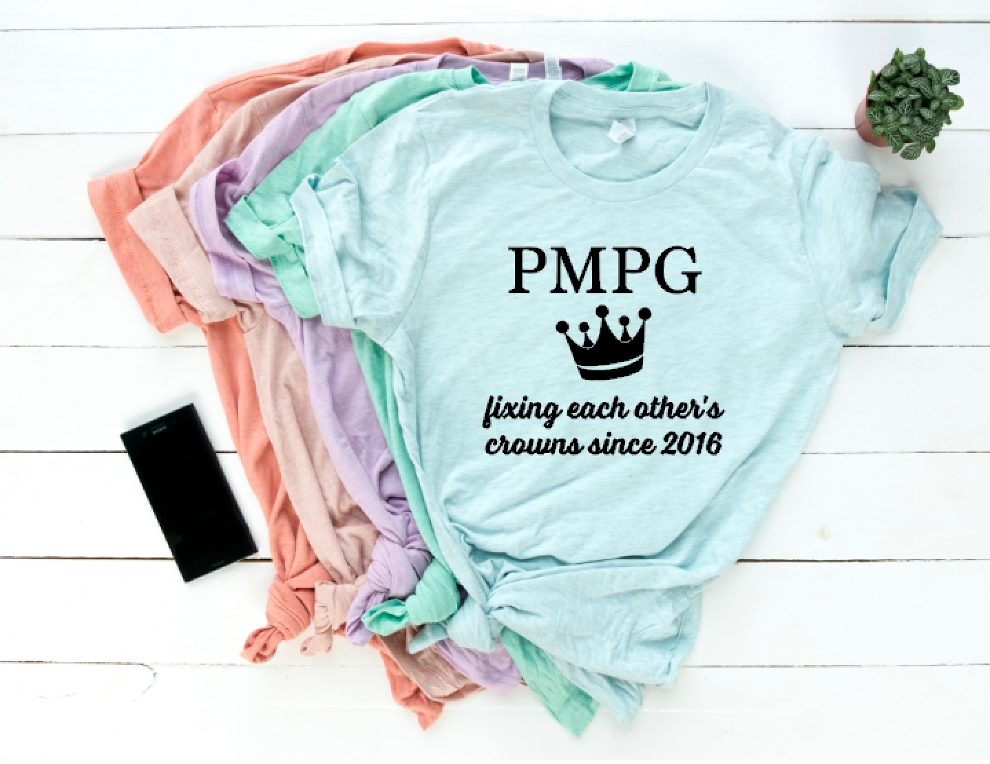 PMPG  Fixing each other's crowns since 2016- Unisex Tee
