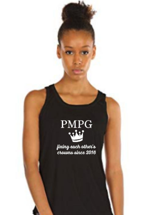 PMPG Fixing Each Other's Crowns Since 2016- Open Back Tank