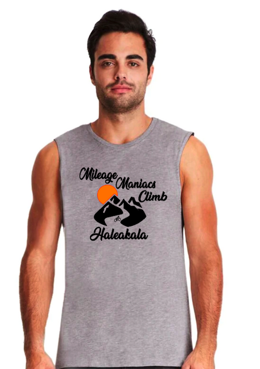Mileage Maniacs Climb Haleakala - Men's Muscle Tank