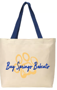 Bay Springs Bobcats - Tote Bag