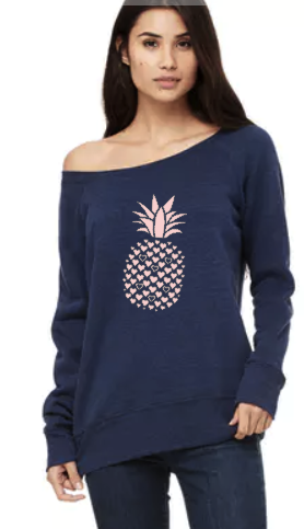 Pineapple -Slouchy Sweatshirt