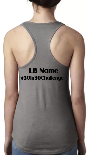 Make Yourself Epic WW-30in30Challenge - Racerback Tank