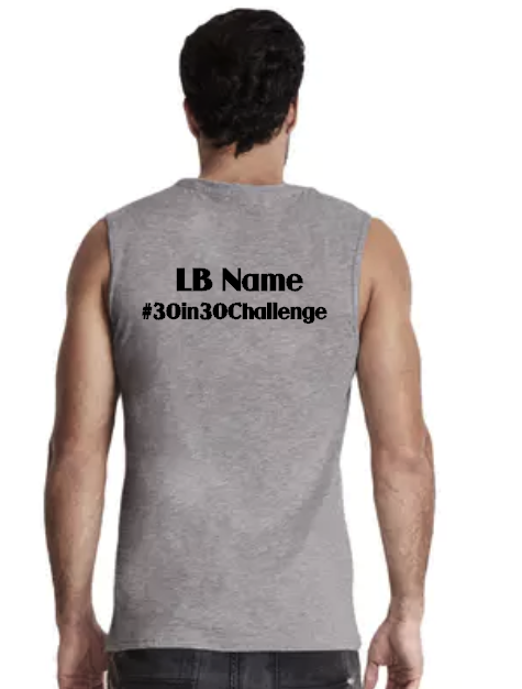 Make Yourself Epic-Superman-30in30Challenge-Men's Muscle Tank