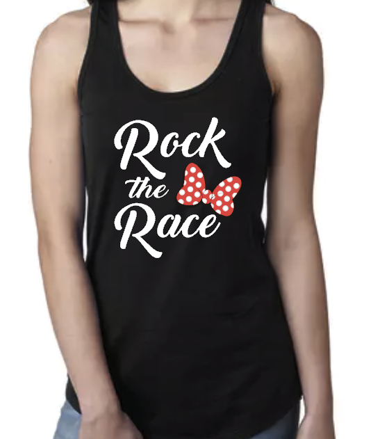 Rock the Race - Racerback Tank
