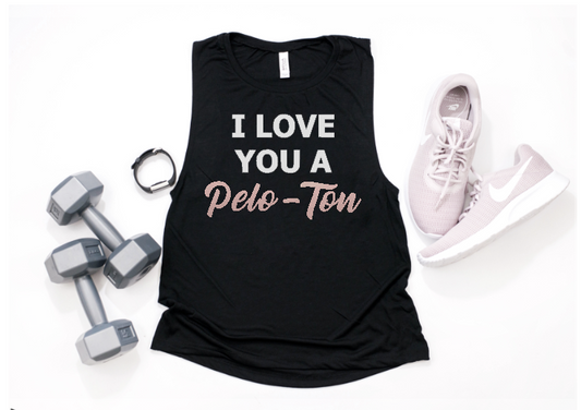I Love You a Pelo-Ton - Muscle Tank