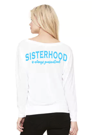 PMPG 2019 - Sisterhood- Flowy Off Shoulder T-shirt by Bella