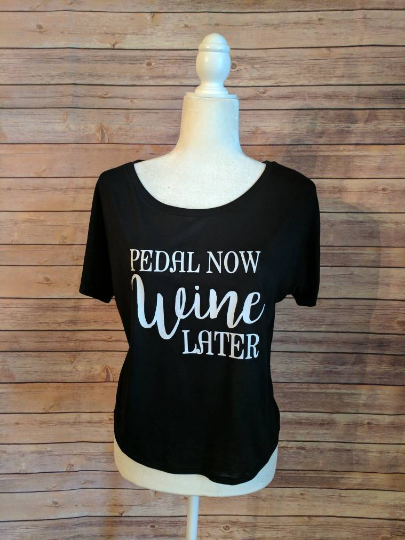 Pedal Now Wine Later - Open Back