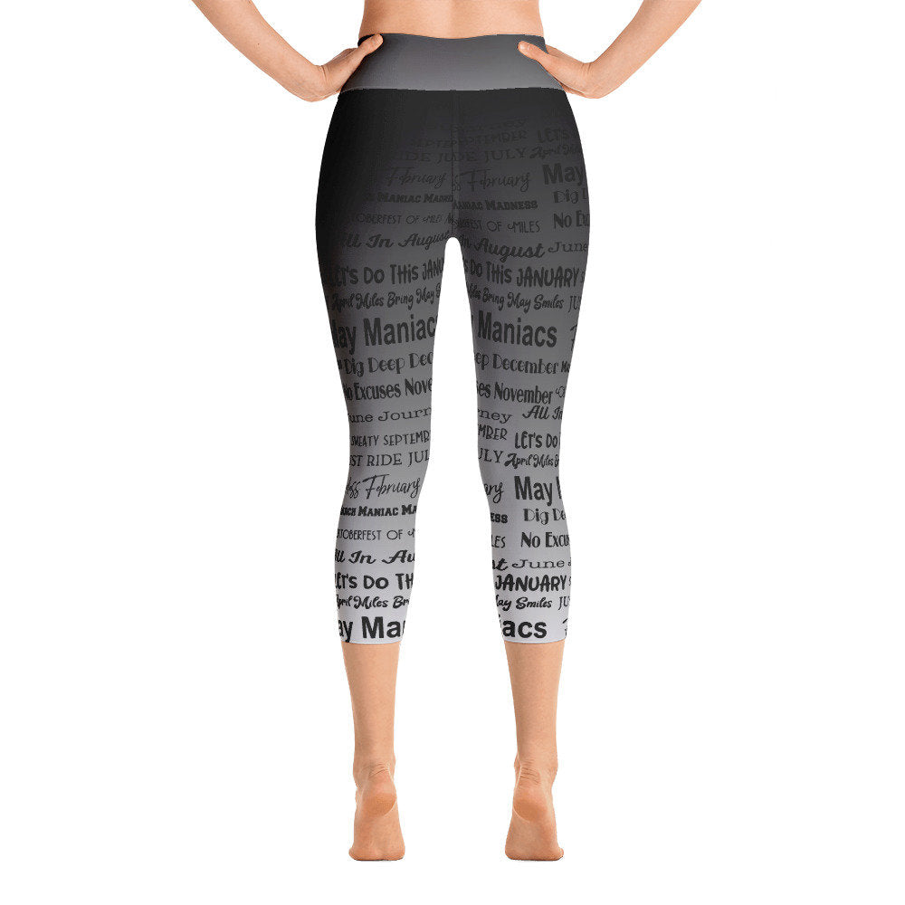 Mileage Maniacs Anniversary Yoga Capri