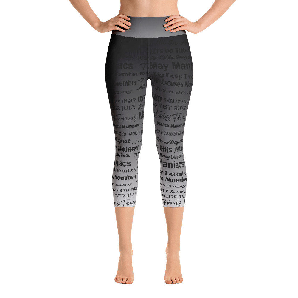 Mileage Maniacs Anniversary Yoga Capri