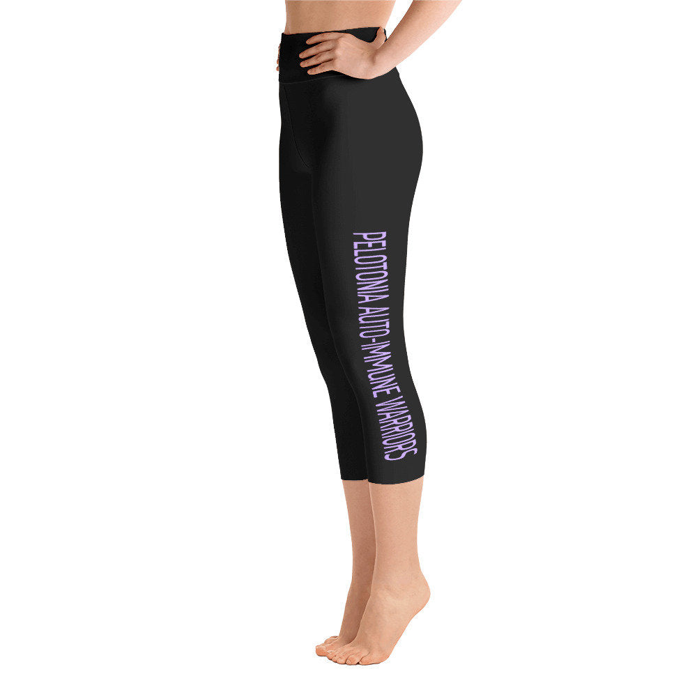 Pelotonia Auto-Immune Warriors Yoga Capri Leggings