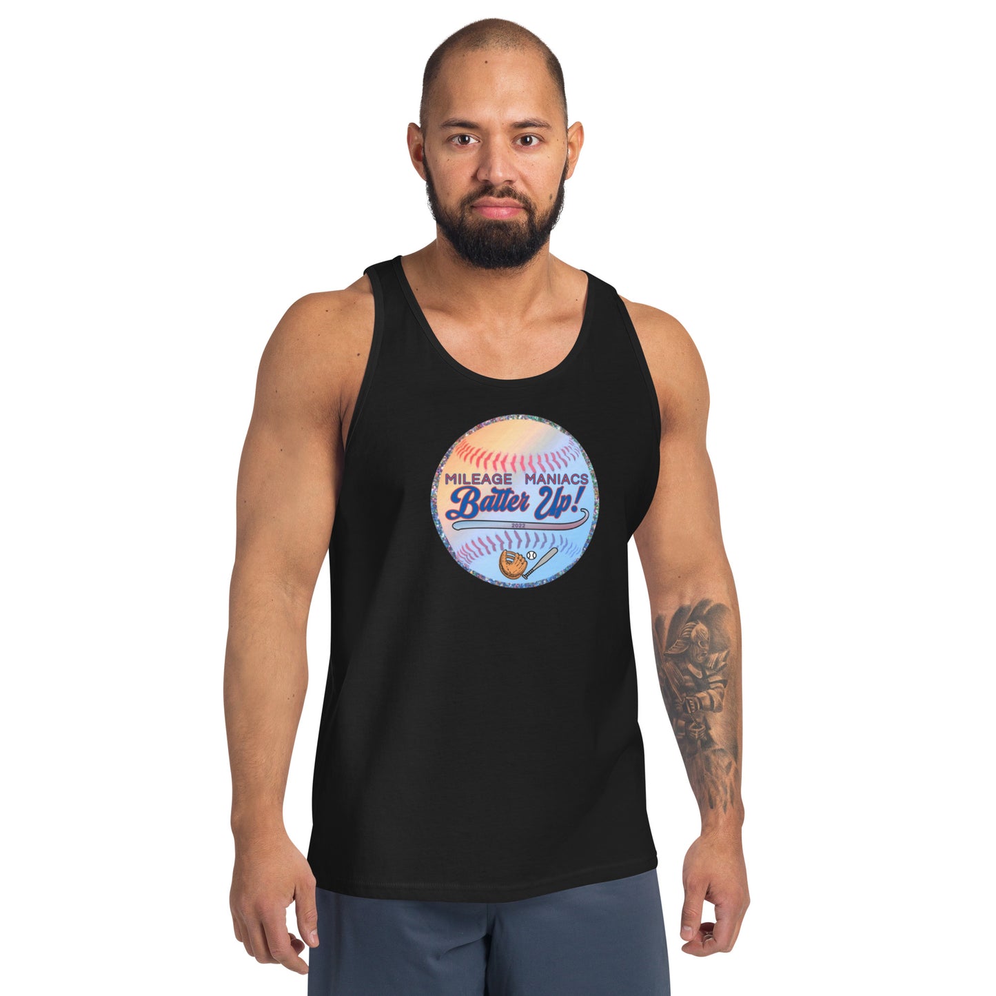 Mileage Maniacs Batter Up! - Unisex Tank Top