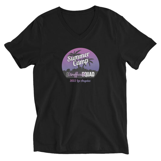 Unofficial Squad Summer Camp 2022 - Unisex Short Sleeve V-Neck T-Shirt