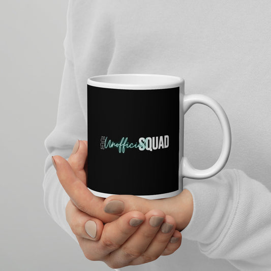 Unofficial Squad - White glossy mug