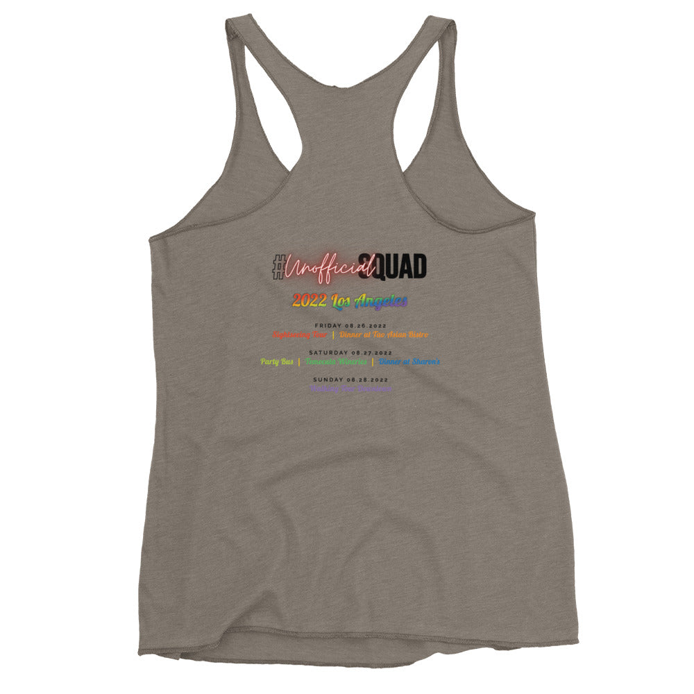 Unofficial Squad Summer Camp 2022 - Women's Racerback Tank